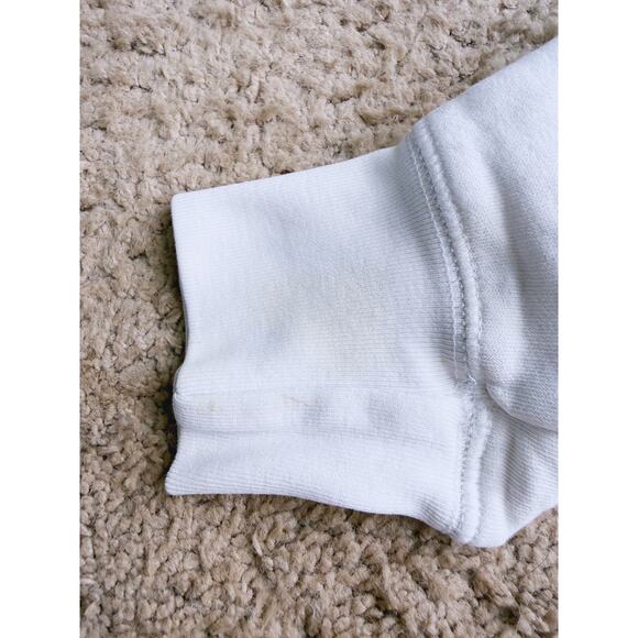 Zadig & Voltaire Graphic Skull Crewneck Sweatshirt White S Edgy Goth Grunge Emo - Picture 11 of 12